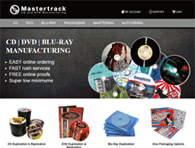 Tablet Screenshot of mastertrack.com